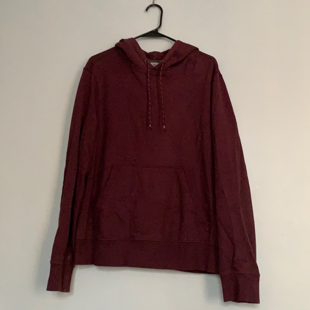 Burgundy Champion hoodie
